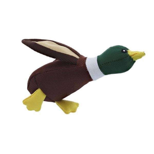 Bufffuerte Ballistic Duck Dog Toy, Green BU1669939